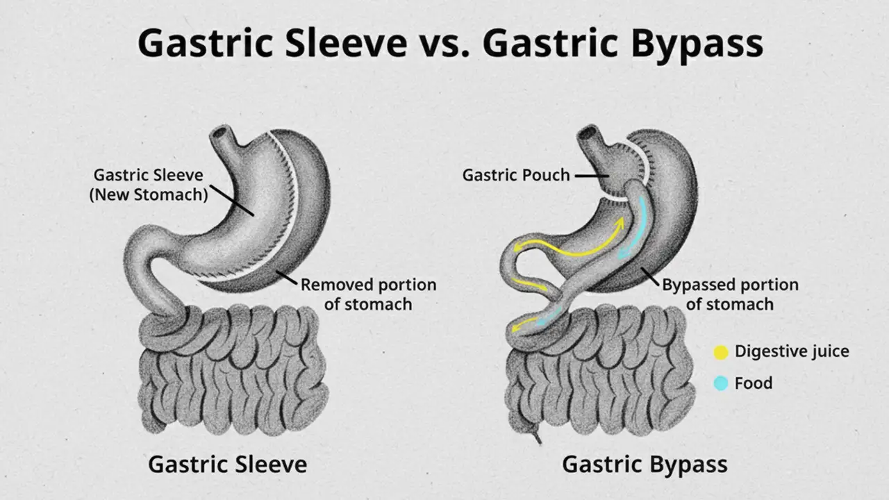 Gastric Sleeve vs. Gastric Bypass