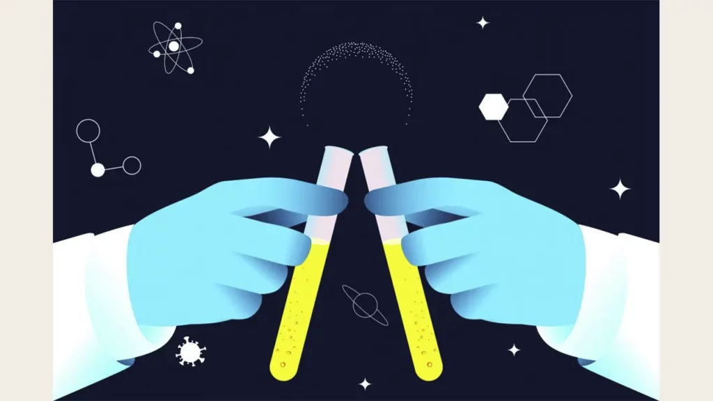 Schematic image of the results of studies on the treatment of fatty liver with weight loss surgery