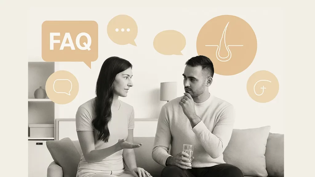 faq about hair loose